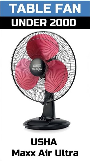 USHA Maxx Air Ultra 400MM Table Fan REVIEW | Best Table Fan Under 2000 for Home 2026 #fans #summer