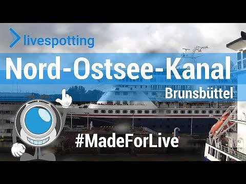 New webcam at the Kiel Canal Brunsbüttel