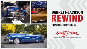 Barrett-Jackson set a new bar for Resto-Mods at our Palm Beach Auction in 2019. In today's Barrett-Jackson Rewind, this 1947 Buick Super 8 Custom Convertible steals the show as it sells for $421,500. Watch more on our YouTube Channel: https://www.youtube.com/@BarrettJacksonTV | Barrett-Jackson
