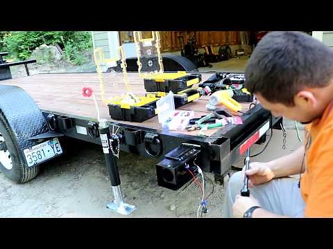 Car trailer Upgrades and modifications!!!
