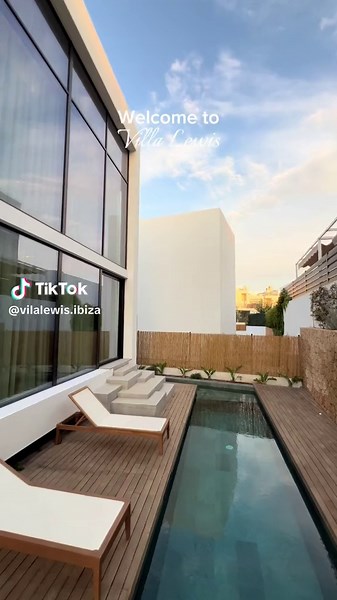 Welcome to Villa Lewis - #villa #ibiza #villaibiza #villarental #interior #exterior #ibizalifestyle #jacuzzi #bighouse #pooldesign