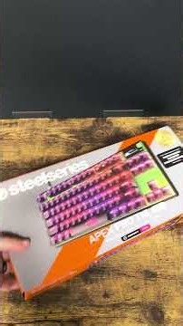 Unboxing SteelSeries SHINING new Cyber Colorway for the Apex Pro TKL Gen 3 gaming keyboard!