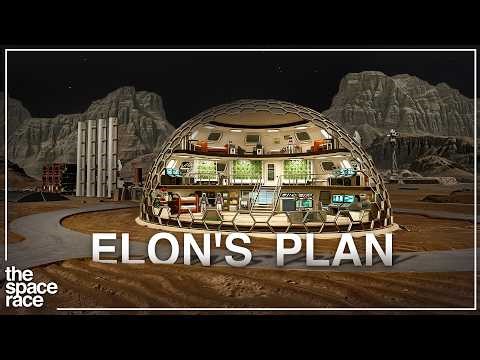 How SpaceX Will Build a City on Mars