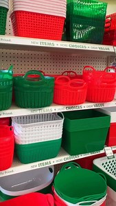 Dollar Tree | Add a little ‘Holly Jolly’ to your home organization this holiday season! Our decorative storage bins come in a wide variety of sizes!... | Instagram