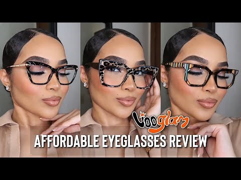 VOOGLAM EYEGLASSES TRY ON REVIEW | AFFORDABLE + STYLISH PRESCRIPTION & BLUE LIGHT GLASSES