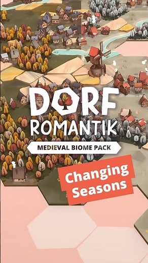 3 Seasonal Biomes in Medieval DORFROMANTIK! #indiegame
