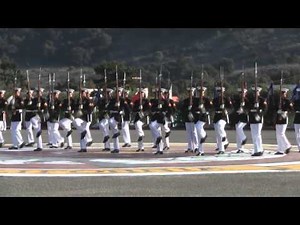 US Marines - Silent Drill Team on 3-11-11