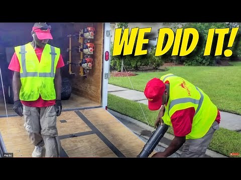 30 lawns in one day by Blades of Grass Lawn Care