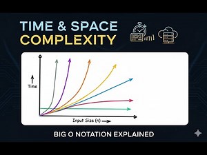 Want to Master DSA? Learn Big O, Time Complexity & Space Complexity Now
