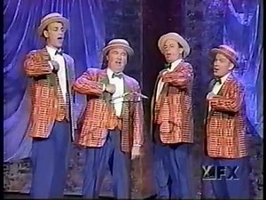 FRED 'Cocaine' barbershop quartet live concert performance