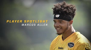 132K views · 1.1K reactions | Marcus Allen talks about hitting the field with the veterans, the advice they have provided, learning from DB Coach Bradley, rooming with Terrell Edmunds and more. | Pittsburgh Steelers | Facebook