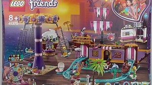 LEGO Friends Heartlake City Amusement Pier (41375) - Toy Unboxing and Speed Build