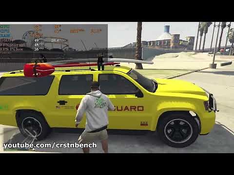 AMD Ryzen 5 5500U \ Radeon Graphics \ GTA V @1080p normal settings (8GB dual-channel RAM)