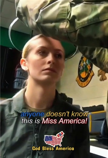 The Most Beautiful Female Pilot in USA. She is Miss America! #USAirForce #femalepilot #fighterjet #f16 #pilot