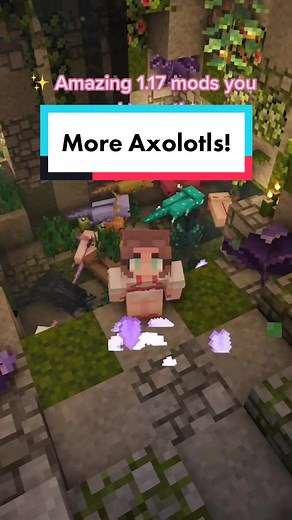 Discover New Axolotl Variants with This Minecraft Mod!