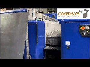 OVERSYS VIDEO U71270125 EMBA QS 245 4 COLOR FLEXO FOLDER GLUER WITH ROTARY DIE CUTTER AND PREFEEDER