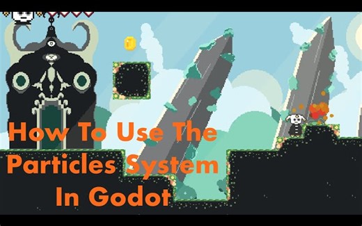 15 - 如何在 Godot 中使用 粒子2D