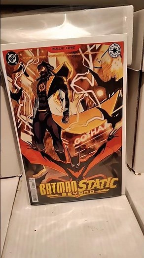 NCBD! Batman Beyond X Static Shock Crossover!