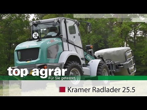 Practical test - Kramer wheel loader KL 25.5L
