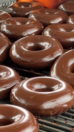 Not to be dramatic, but Chocolate glazed doughnuts are BACK for a limited time – 7/6 thru 7/7 only! Enjoy 50% off a chocolate glazed dozen when you buy any dozen! Use code: Chocolate 🍫 🍩 Chocolate Glazed doughnuts available at participating US and Canadian locations while supplies last. Valid 7/6/24 – 7/7/24 only. Find full terms and conditions at krispykreme.com/promos/worldchocolateday #WorldChocolateDay #chocolateglazed | Krispy Kreme Doughnuts