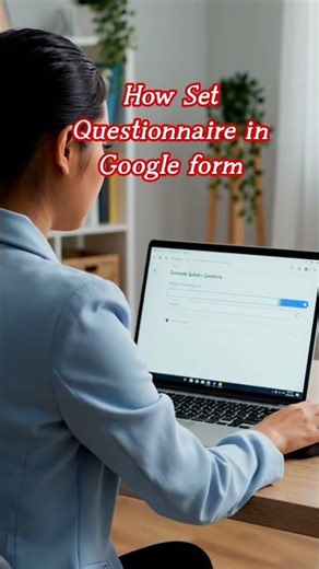 #How to #set questionnaire in google form #in website #thesisproject