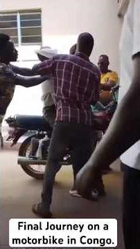 A Funeral Journey by Motorbike in the Democratic Republic of the Congo #motorcycleexpeditions #congo