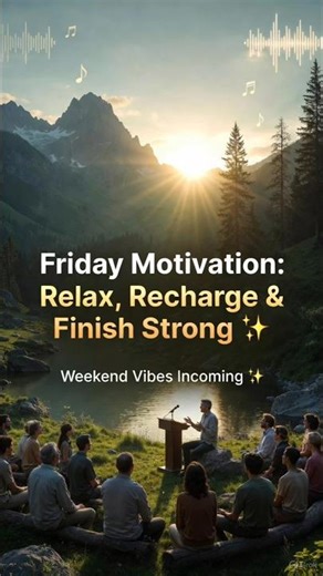 #5 Friday Motivation: Relax Deep & Finish the Week Strong 🔥🌄 | Inspirational Speech