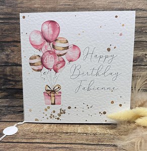 Geburtstagskarte / personalisiert - Etsy Schweiz