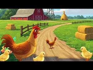 animated nursery rhymes | The Chicken Song