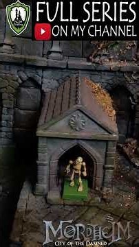 MORDHEIM MEGABOARD ☠️ PT3 | Graveyard #max_dm_crafting #diycrafts #mordheim #tabletopterrain #grave