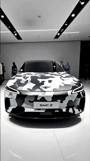 SAIC Z7 2026 Camouflage Car | Full 360° Showroom POV