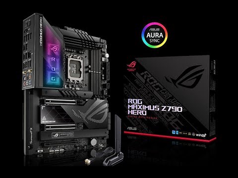 ASUS ROG MAXIMUS Z790 HERO Motherboard Unboxing and Overview