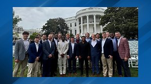 Harding University Football honored at White House College Champions Day on July 22