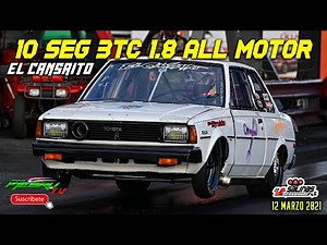 10seg 3tc 1.8 Toyota All Motor a manuela El Cansaito Racing | Salinas Speedway | PalfiebruTV
