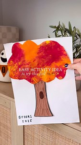 65K views · 4.3K reactions | Try this fall leaves painting activity...