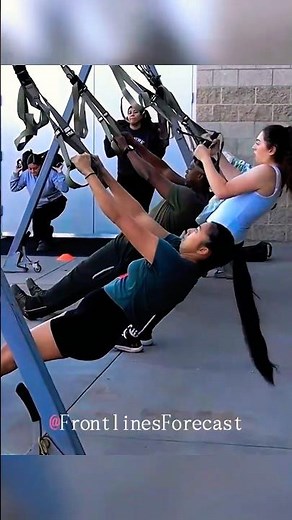 US Female Marines & Sailors Kick Off the Day with an Intense Routine!