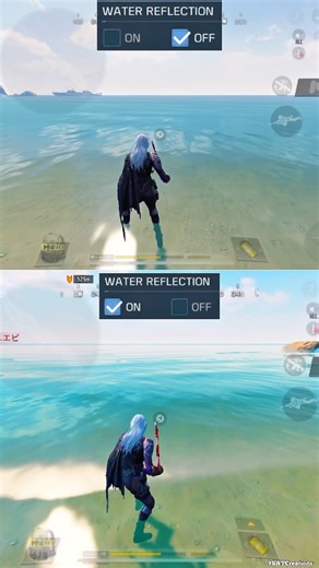 ✅This Will Makes Graphics Realistic In CODM 🔥 Water Reflection Setting #shorts #trending #codm
