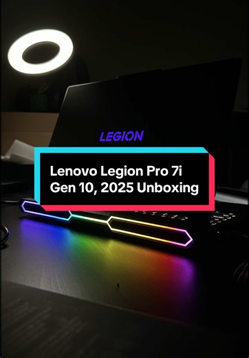 Unboxing Lenovo Legion Pro 7i: Sleek & Powerful Performance