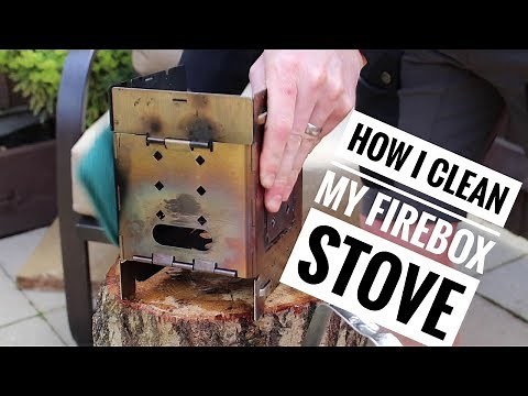 Firebox Stove Cleaning / How I Maintain My Firebox