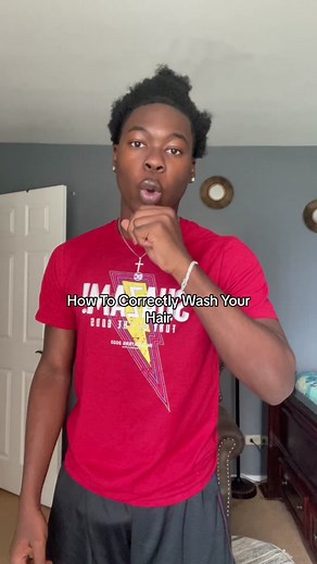 How To Correctly Wash Your Hair , You Can’t Be Fly & Not Know This 🤦🏽‍♂️ #fyp #menshaircare #haircare #harecaretips #haircareroutine #fashiontiktok