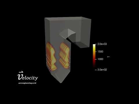 boiler combustion simulation CFD openFOAM