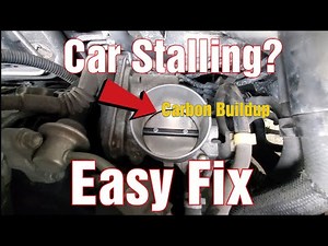 Toyota Camry Stalling At Idle Easy Fix!