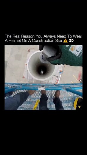 Most people don’t realize how dangerous a falling tool really is until they see the difference a helmet makes. Hard hats are designed to absorb impact and spread force across their entire structure. Without one, even a small hand tool turns into a high-speed projectile that delivers all its energy into a single point — which is exactly why the unprotected watermelon in the video bursts instantly. There’s nothing to cushion the blow or redirect the force. With a helmet, the result changes complet