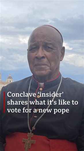 3M views · 49K reactions | South African cardinal Wilfrid Napier has an inside knowledge of what it’s like to select a new pope. He has taken part in two conclave processes – the ancient and somewhat secretive system that selects a new pope, involving cardinals from all over the world, and that can take up to several days. He shared with BBC News Africa what it’s like to elect a new pope. | BBC News Africa | Facebook