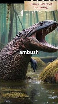 ‎“Monster Salamander of the Paleocene The Amphibian Giant After Dinosaurs!”#facts #wildlife #animals