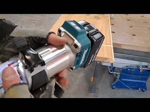 Makita DRT50ZJX2 Router - Set Up