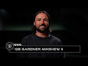 Get to Know QB Gardner Minshew II | 2024 NFL Free Agency | Raiders