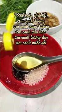 Cách làm mì trộn khô xá xíu ngon khó cưỡng