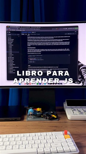 Mejora tu nivel de JavaScript con este libro 👀 . . #programacion #javascript #desarrollo #desarrolloweb #ia