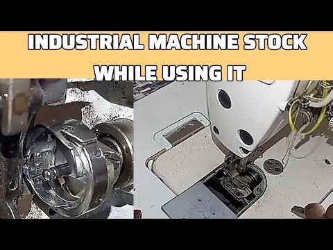 How To Remove Thread That Stiffed your Industrial Sewing Machine While Using It